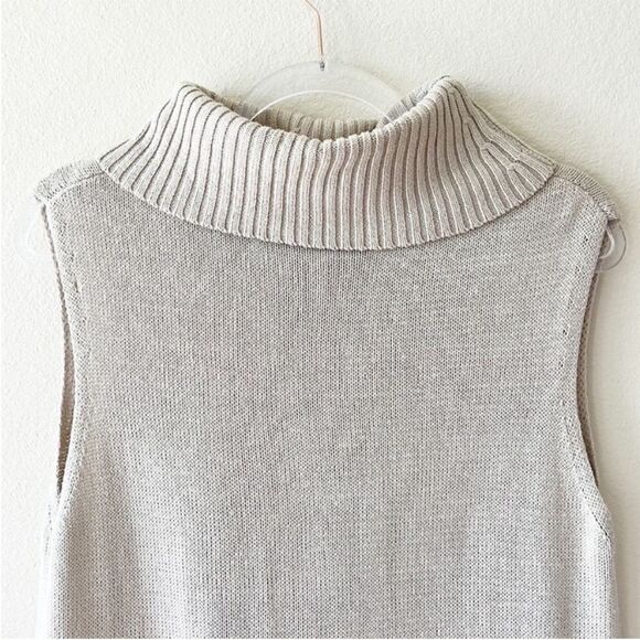 BCBGeneration Split Fringe Cowl Turtleneck Sweater - Picture 3 of 10
